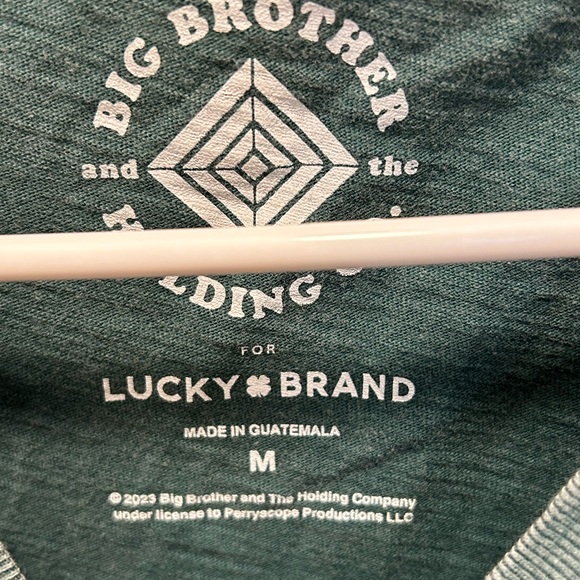 Lucky Brand And Big Brother And The Holding Company Screen Print Tee Size Medium - Picture 3 of 5